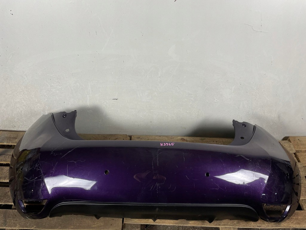 фото №1, Бампер задняя задний renault zoe 2012- + спойлер dół