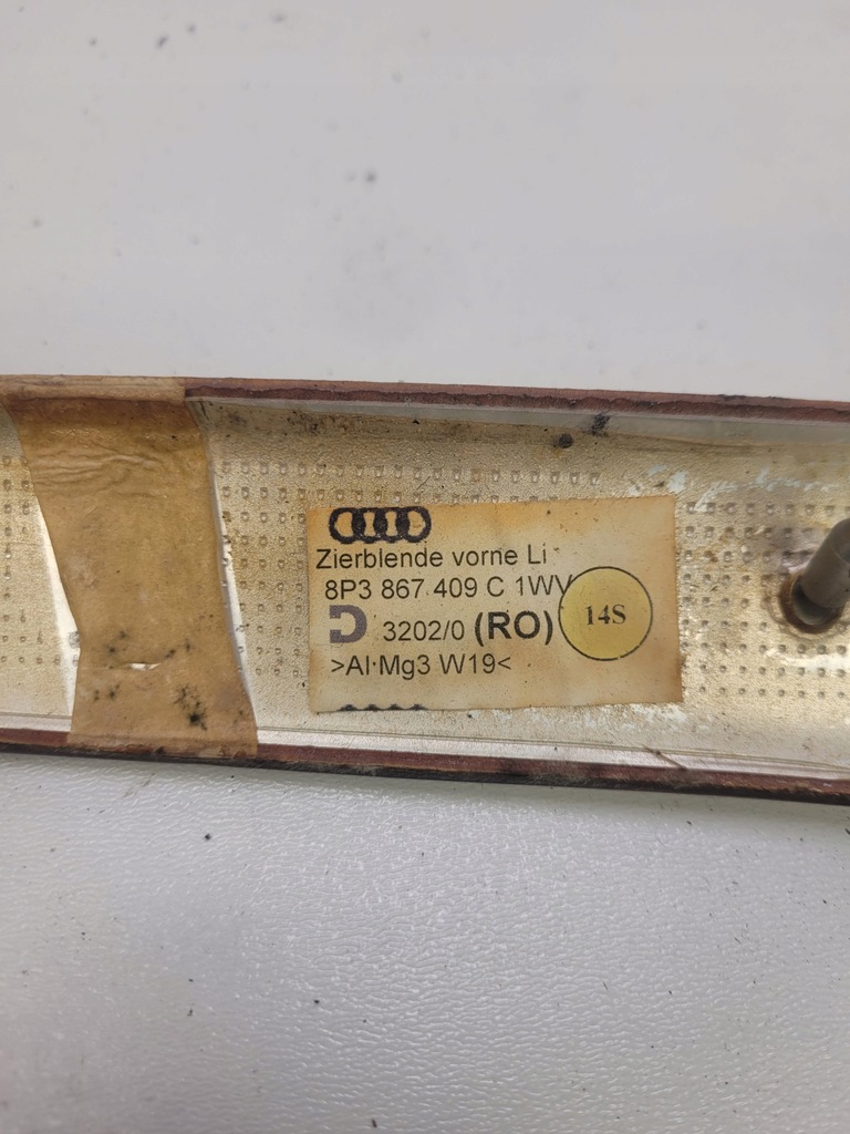 фото №6, Молдинг декори двері лівий audi a3 8p 8p3867409c