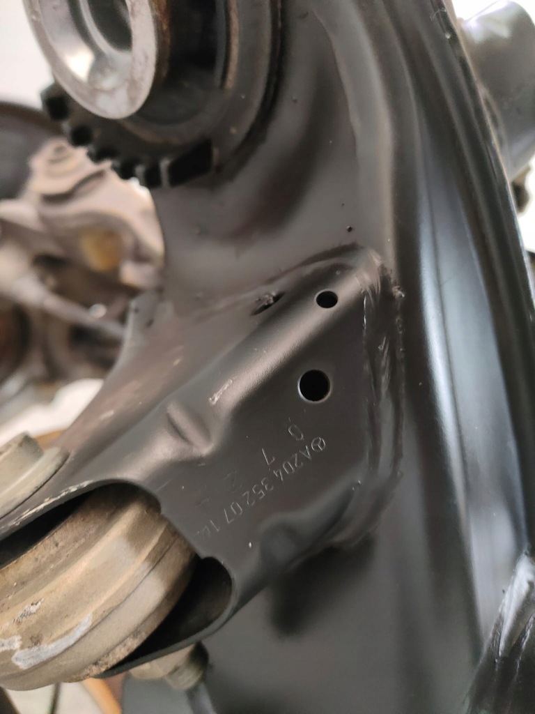 фото №8, Mercedes c klasa w204 підвіска задні повний підрамник оригінальні idealne