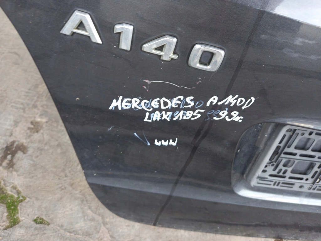 Крышка багажника багажника mercedes a140 99r 195 Оригинал