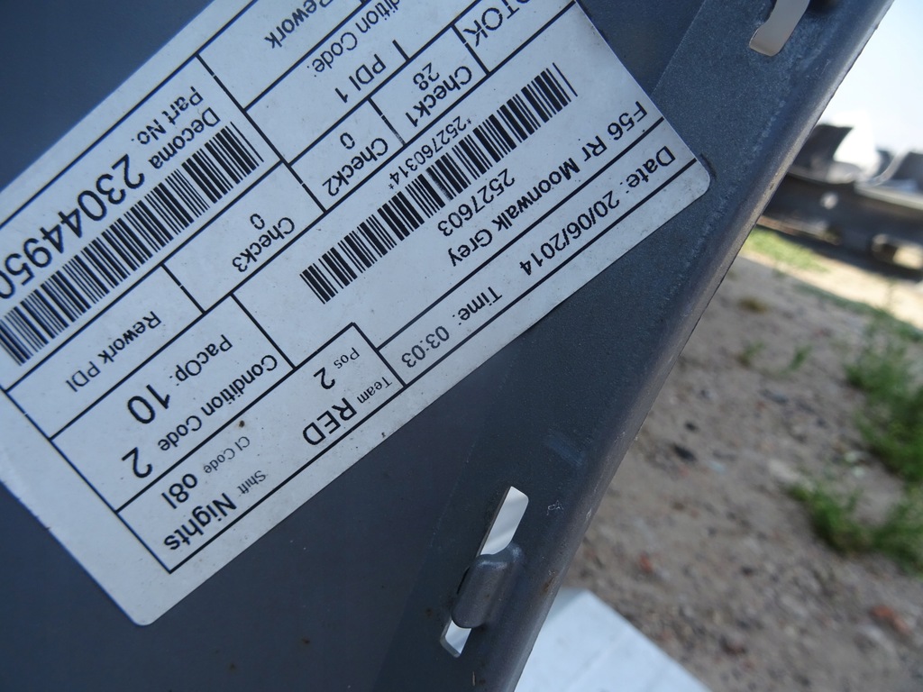 фото №8, Бампер задня задній mini cooper f56 13-20 оригінал