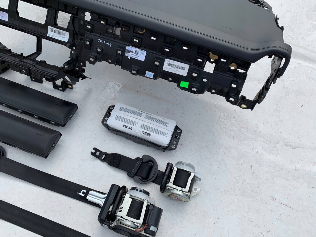 фото №9, Porsche cayene 9y приборная панель приборная панель консоль подушки безопасности