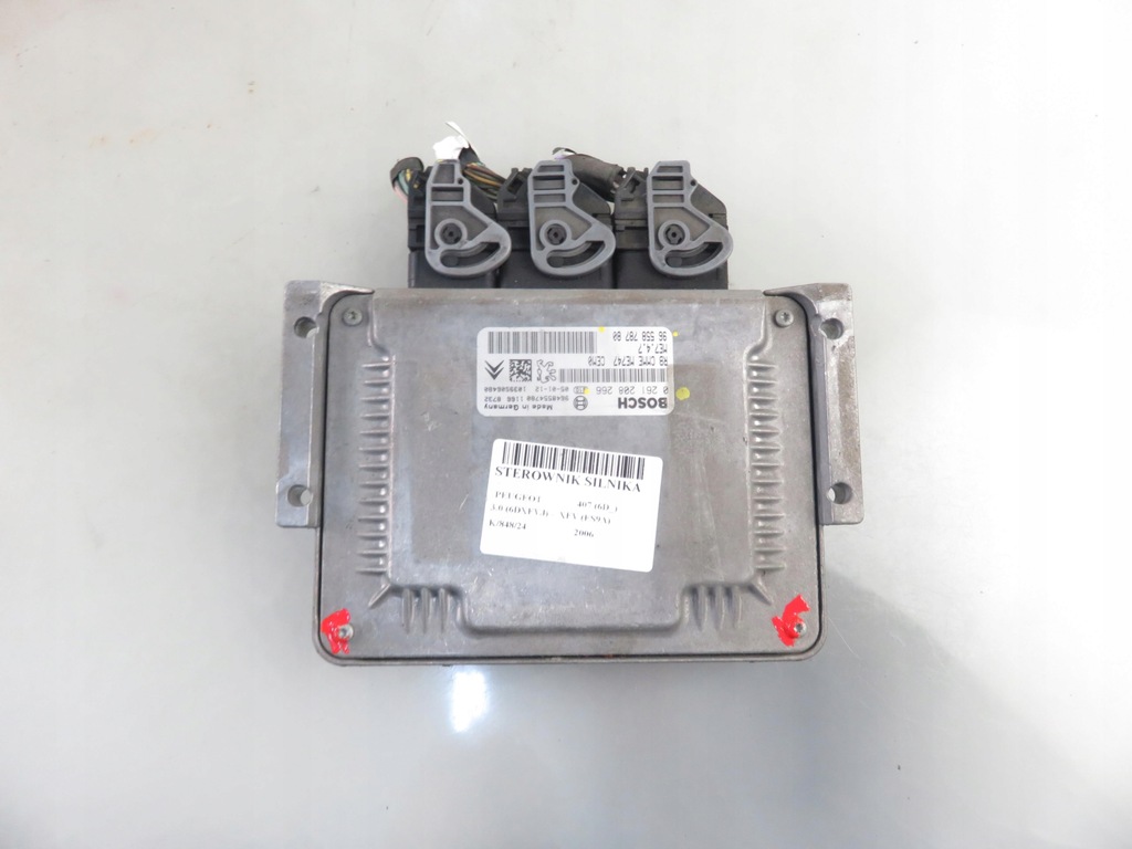 фото №6, Блок керування peugeot 407 3.0 v6 0261208266 9655878780