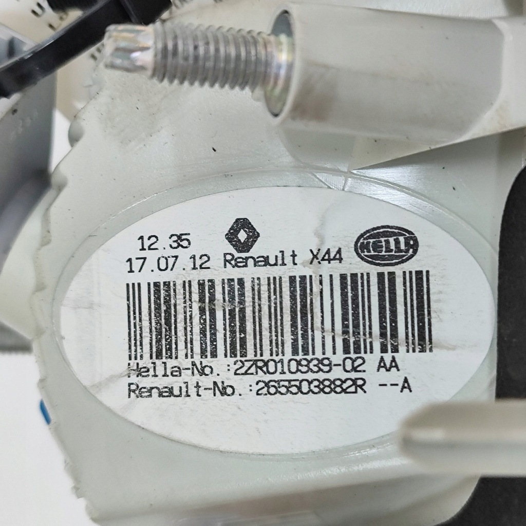 фото №7, Renault twingo ii 2008 правая сторона свет противотуманные задние