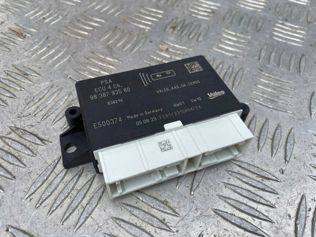 фото №1, Peugeot 208 ii модуль блок керування pdc 19- 98387935