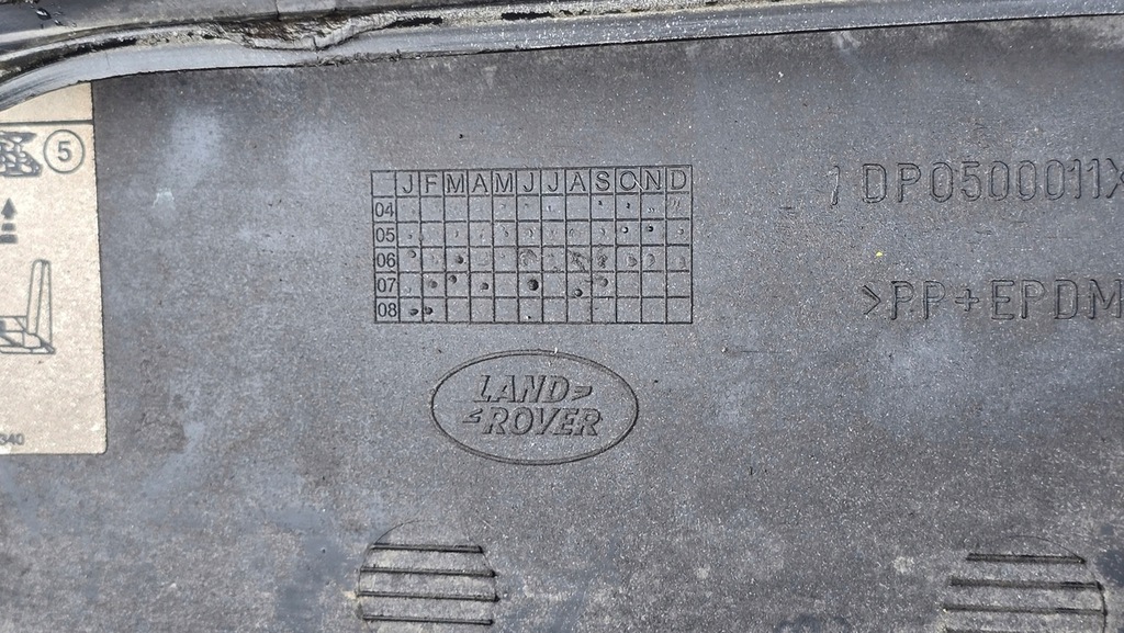 фото №14, Бампер задняя задний kompletny pdc land rover discovery iii dp0500013xxx qq