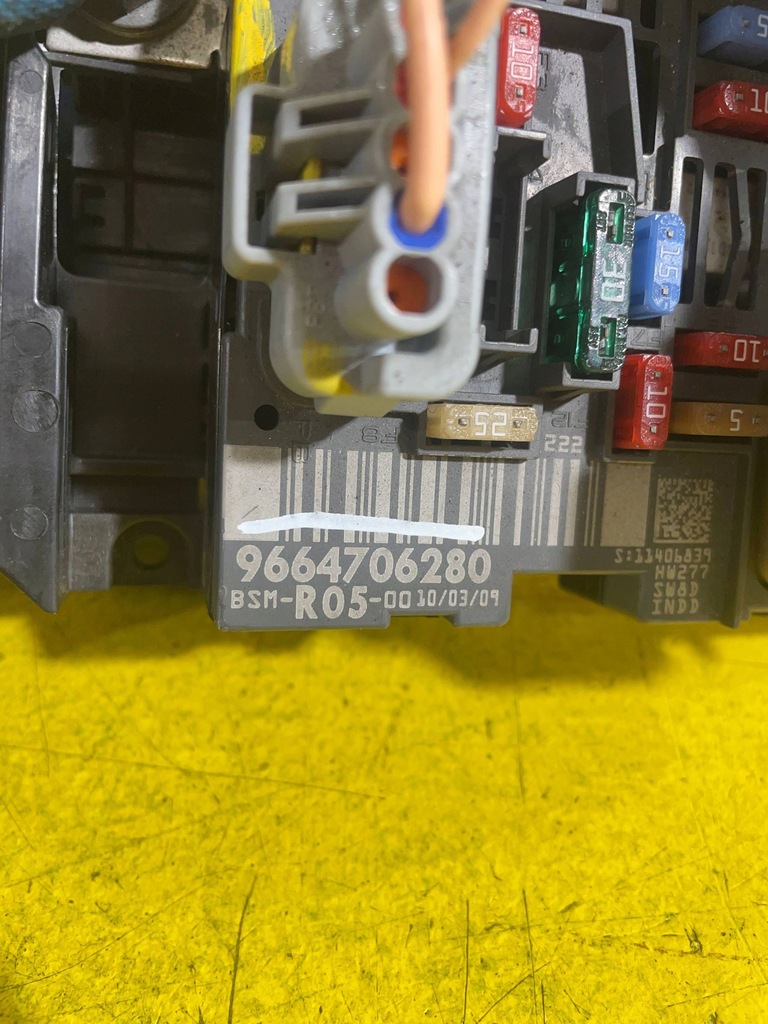 фото №6, Peugeot 308 коробка bezpieczników/moduł bsm