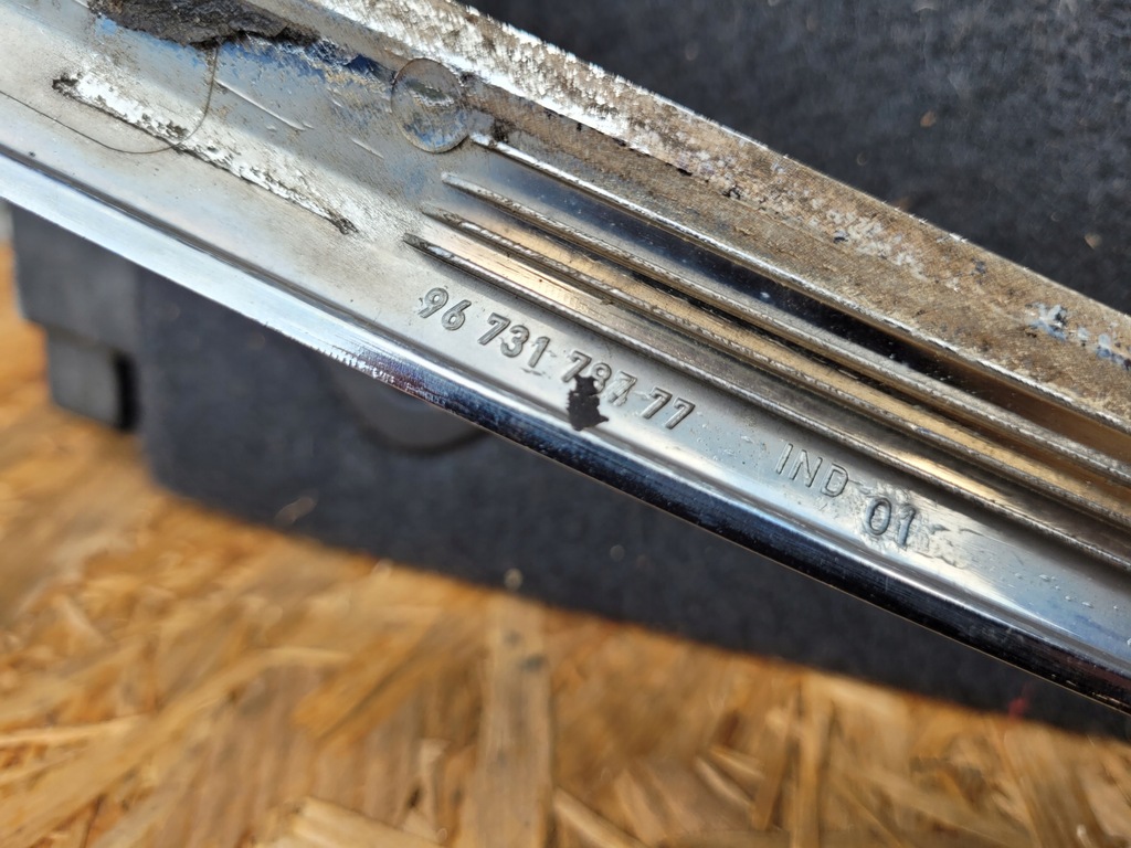 фото №8, Молдинг хром капот citroen c4 picasso i lift