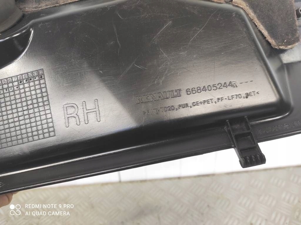 фото №6, Жабо правое renault trafic iii opel vivaro b fiat talento 668405244r