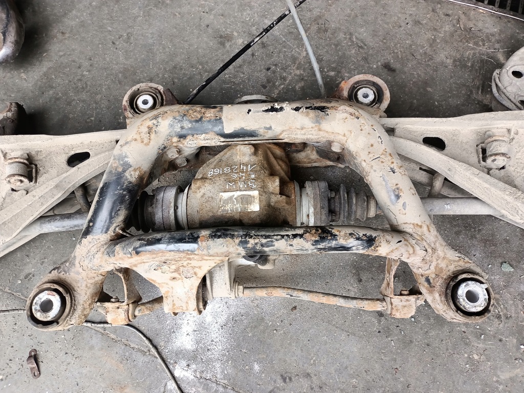 фото №4, Підрамник підвіска задня bmw e46 sedan