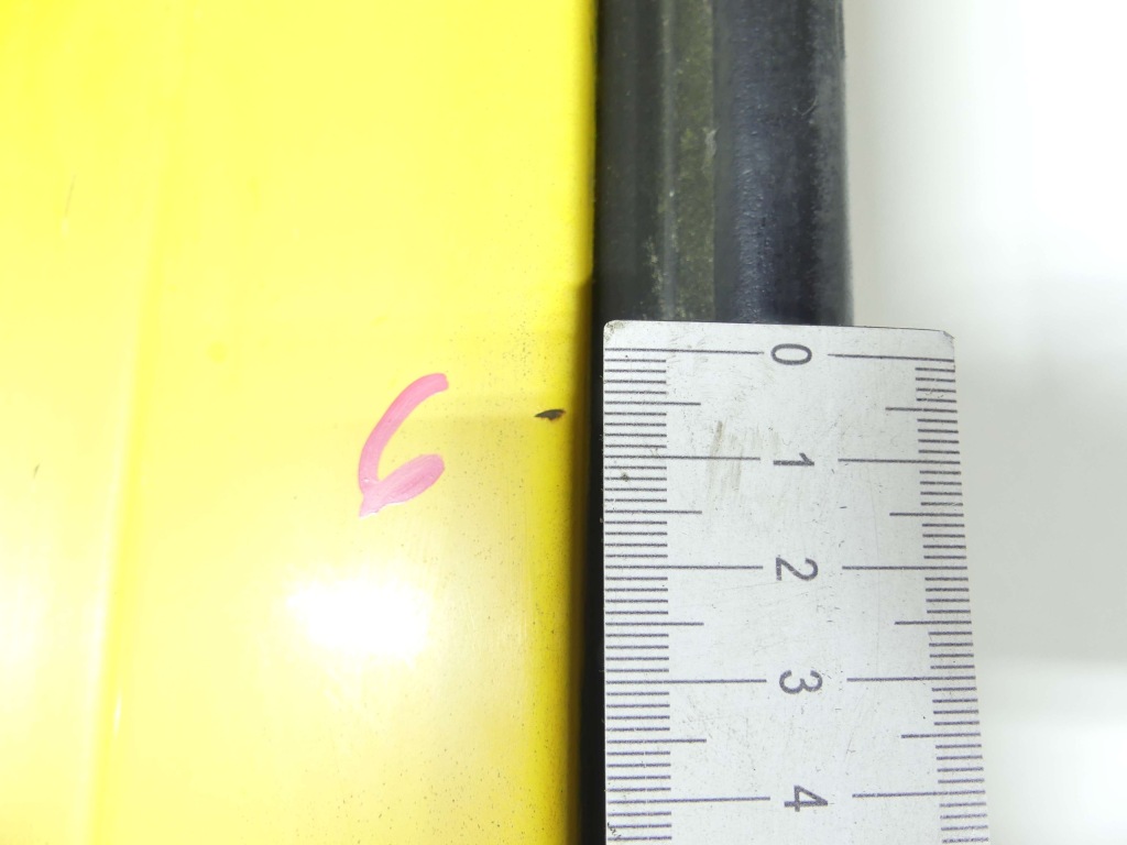 фото №8, Дверь задняя левая vw transporter t4 жёлтый высокий