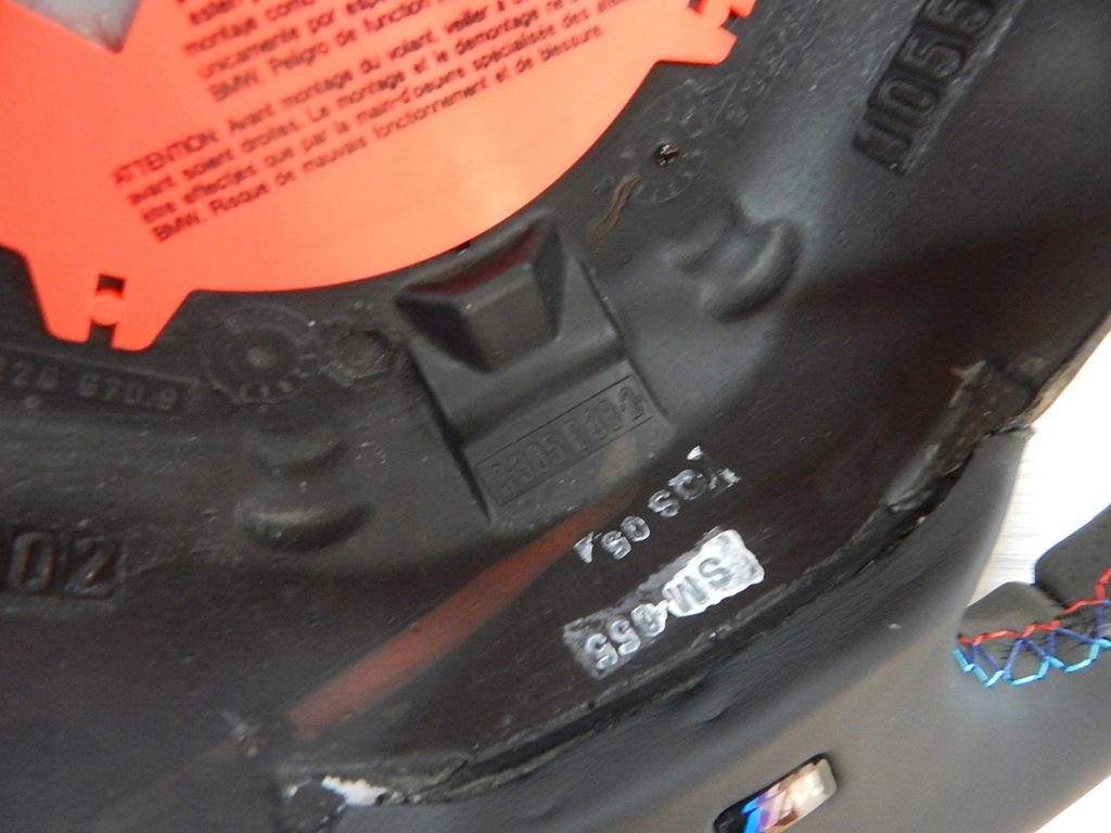 фото №8, Bmw e36 e38 e39 - воздуховод m-pakiet обшивка