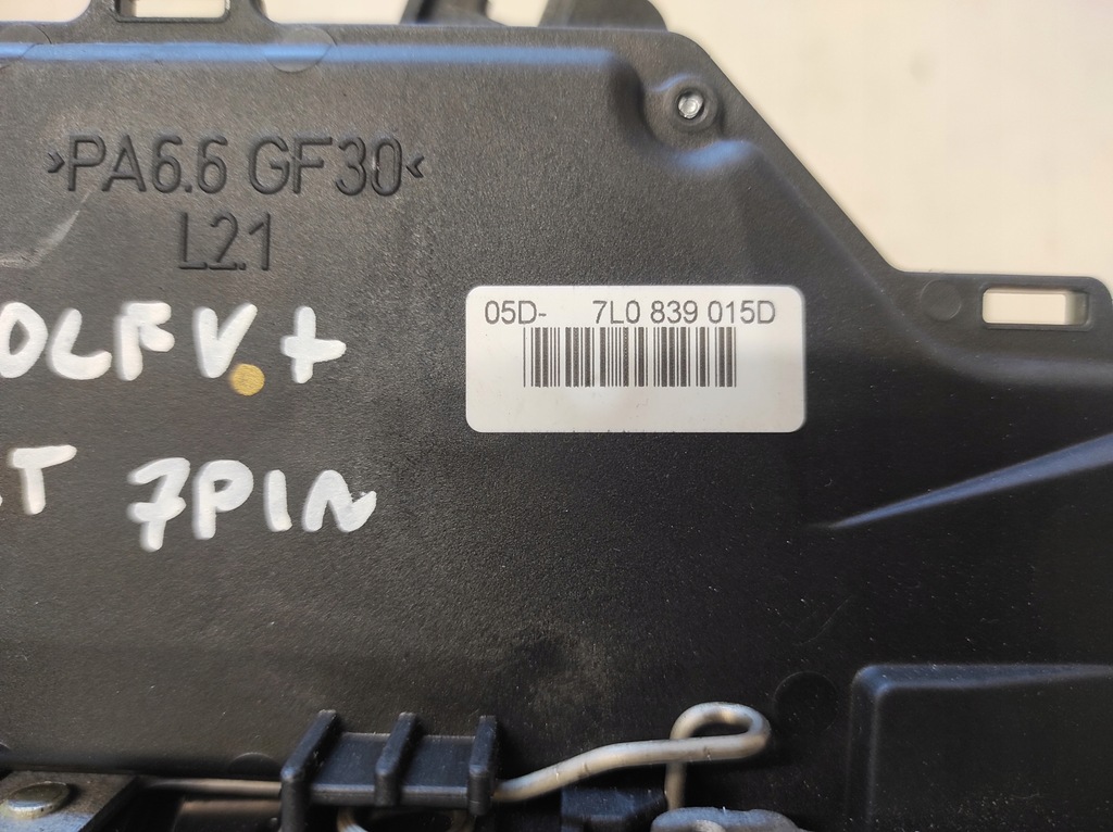 фото №5, Vw golf v plus 05- замок левый задняя 7pin 7l0839015d