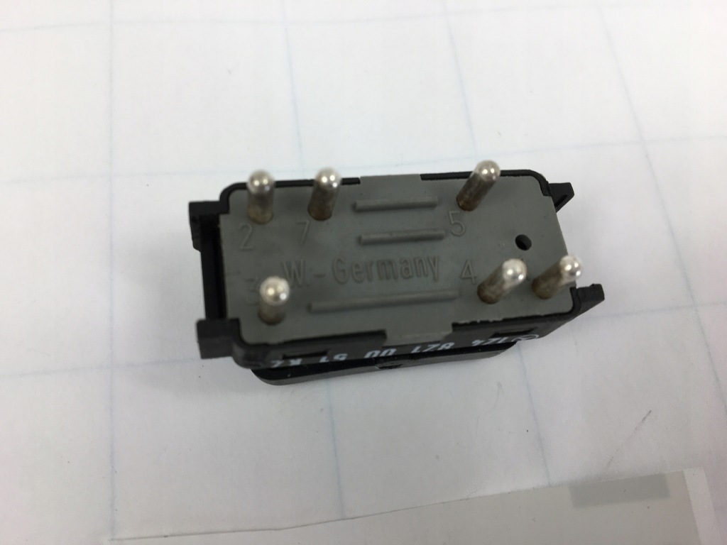 фото №9, Кнопка омивач двірники задньої mercedes w124 s124 kombi 1248210051