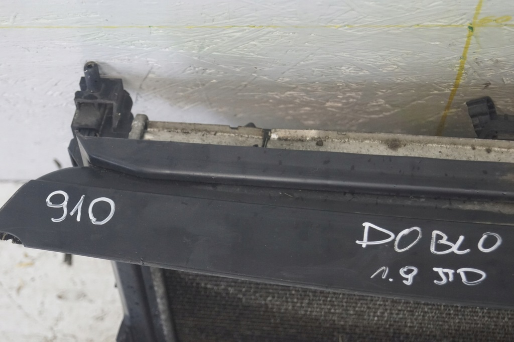 фото №11, Радиатор вентилятор fiat doblo ii