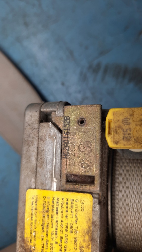 фото №5, Pas безпеки перед лівий mercedes w220 00r