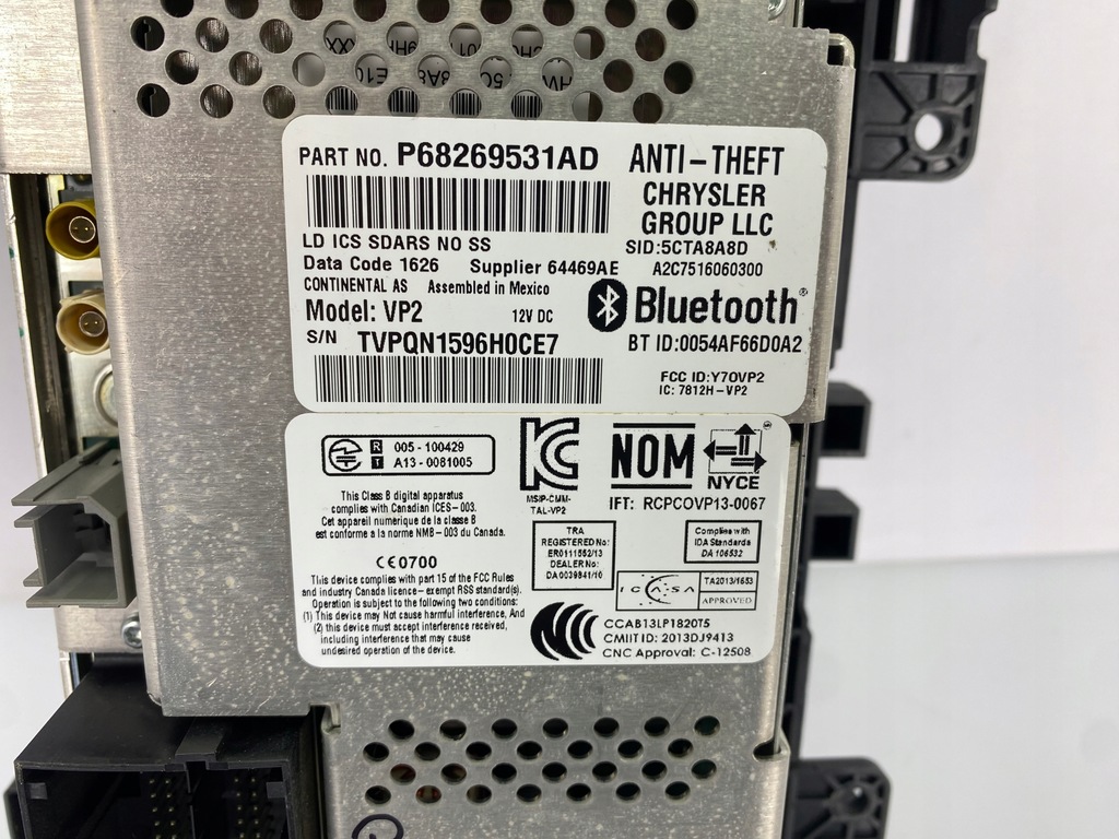 фото №7, Дисплей екран dodge challenger charger 2015+ usa