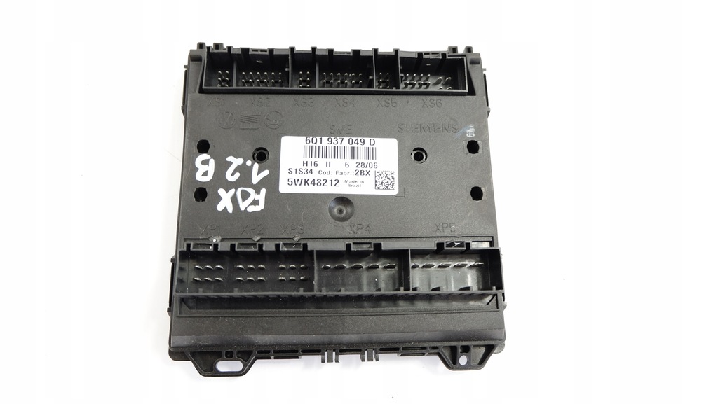 фото №1, Vw fox 1.2 модуль комфорту 6q1937049d