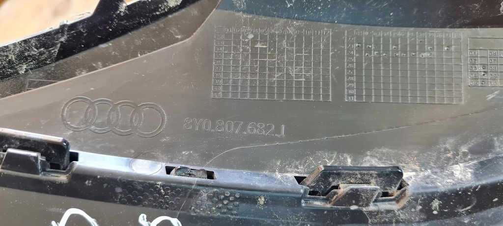 фото №12, S3 8y a3 lift решётка решётка радиатора бампера sline czarna правый перед 8y0807682j