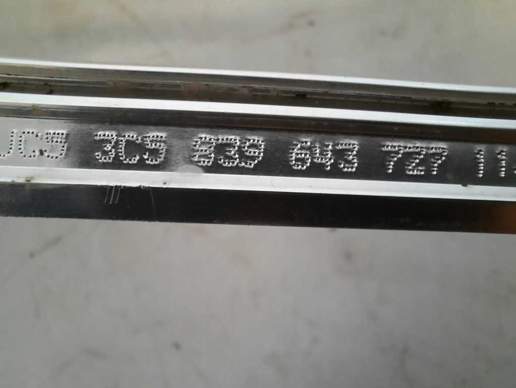 фото №7, Volkswagen passat b6 05-10 sedan молдинг крыла задняя левый 3c5839643727