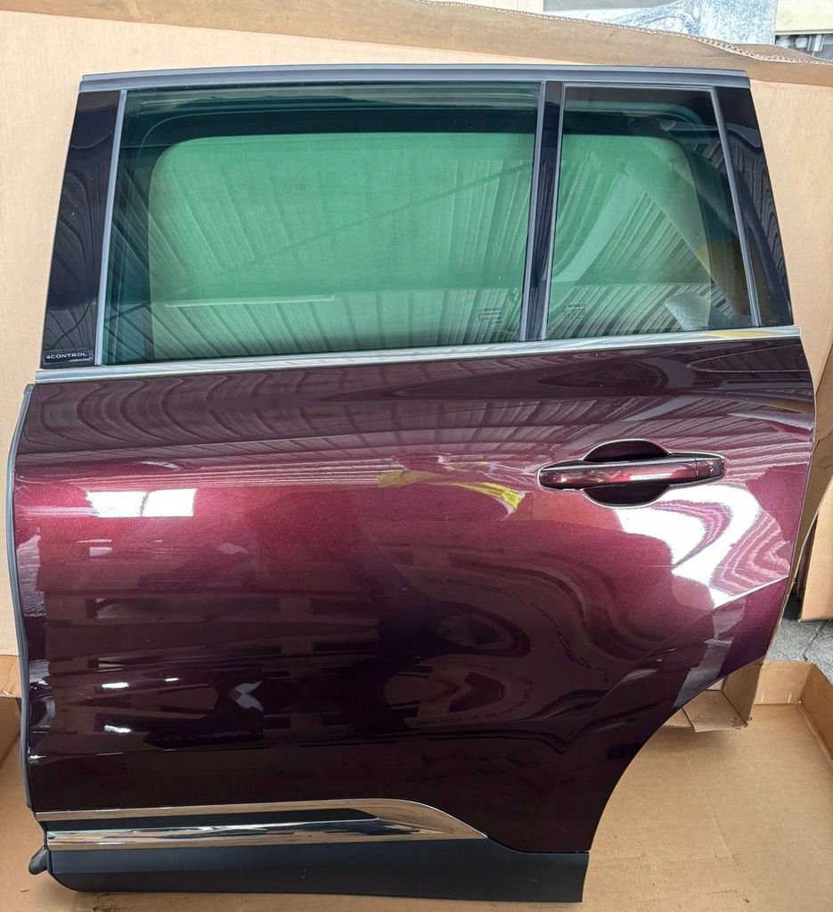 фото №1, Дверь задние левая задняя левый стекло молдинг петля tenpn renault espace v lift