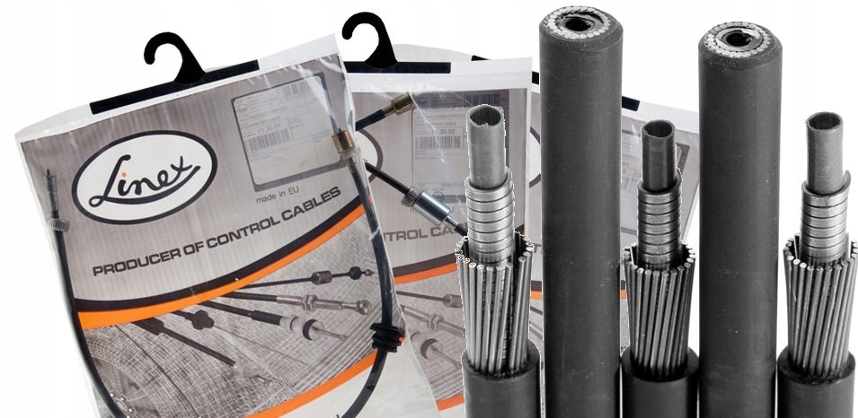 фото №10, Трос важіль перемикання передач l/p fiat 500 500 c 0.9 09.09- linex