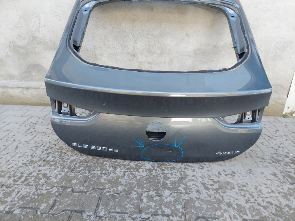 Mercedes gle купе v167 крышка багажника задний  крышка багажник Недорого