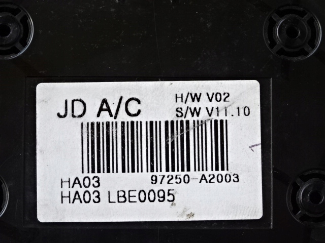 фото №11, Kia ceed ii панель кондиціонера 97250-a2003