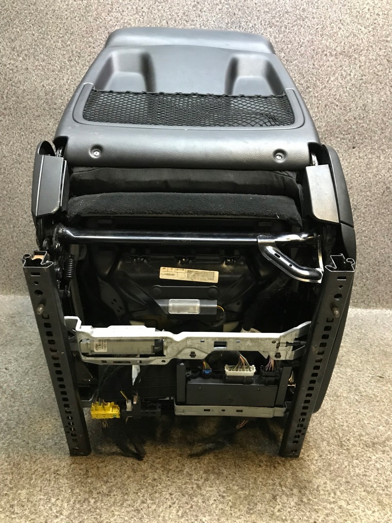 фото №7, Mercedes v251 w251 сиденье пассажира правый перед кожа czarna память хороший