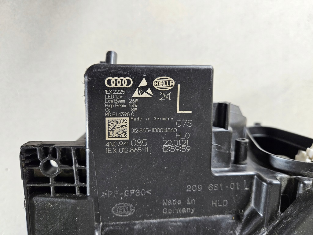 фото №13, Audi a8 s8 d5 4n0 лампа левая перед full led laser