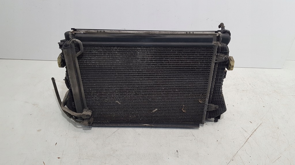 фото №1, Vw passat b7 superb 2 1.6 2.0 tdi комплект радиатор