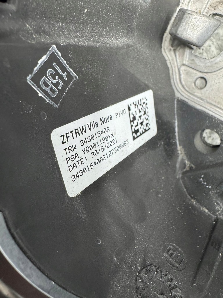 фото №6, Повітропровід шкіряний combo e iv berlingo iv org 34301540a