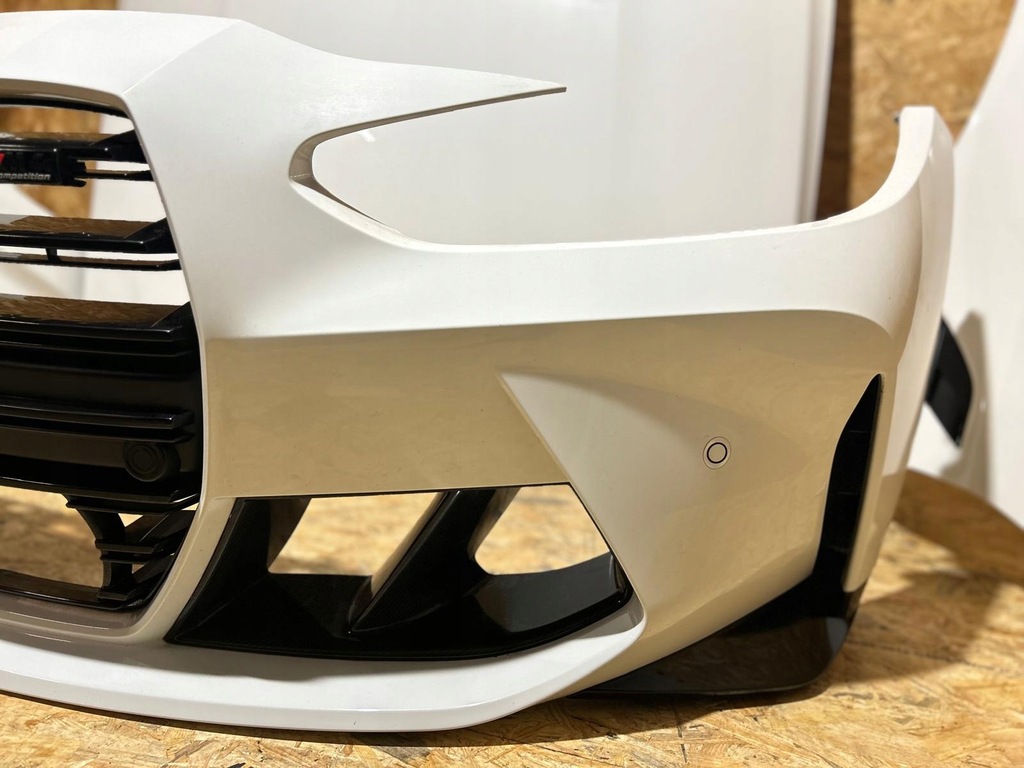фото №5, Комплект капот бампер крила перед bmw m4 g82 g83 a300 alpinweiss карбон
