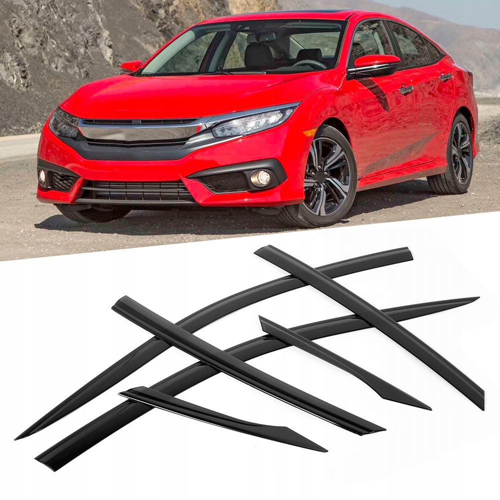 фото №7, 6 szt. czarna захист вікно vent захист