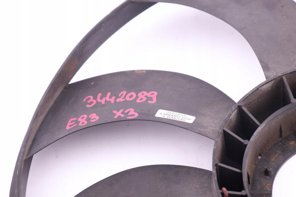 фото №12, Bmw x3 e83 вентилятор радіатора 3442089