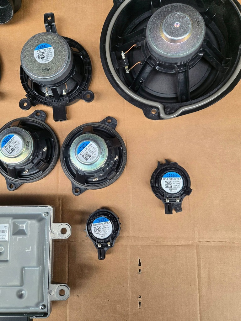 фото №5, Audi rs3 a3 8y sportback набор озвучивание bang&olufsen комплект