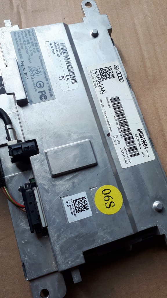 фото №7, A4 b8 s4 a5 8t дисплей монітор mmi екран 8r0919604