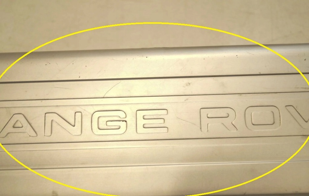 фото №4, Land rover range rover l405 2014 левая сторона молдинг порог передняя