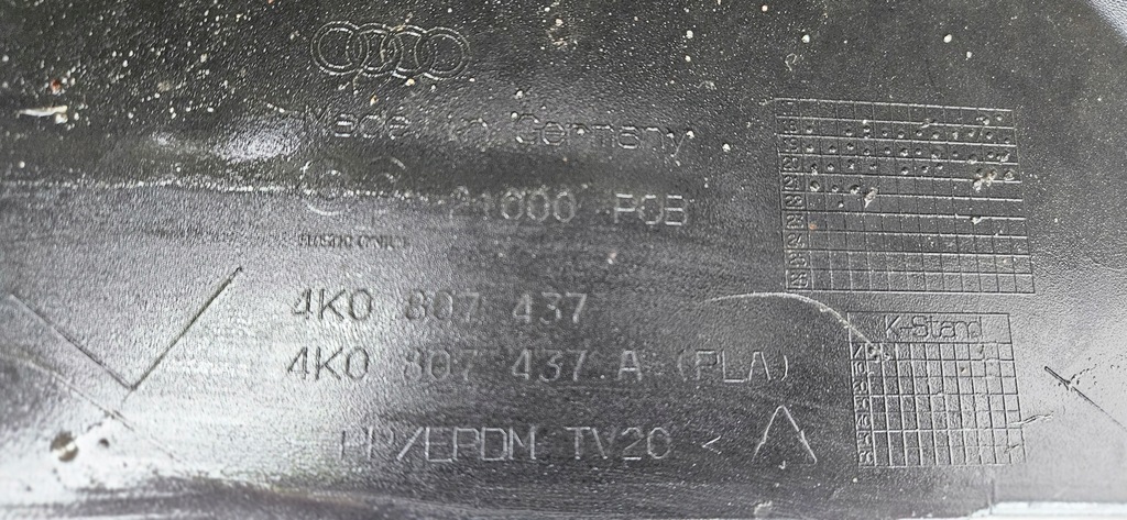 фото №10, Бампер audi a6 4k c8 18-21 перед омыватель передний 4k0