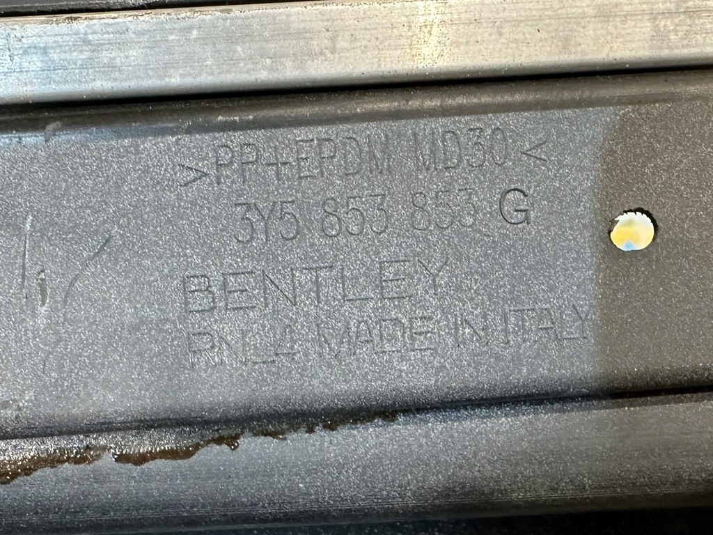 фото №7, Bentley mulsanne порог накладка молдинг порог lh 3y5853853g
