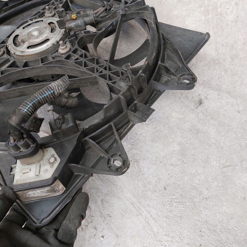 фото №5, Alfa romeo mito 1,6jtd вентилятор радіатора 886300000 00505083670