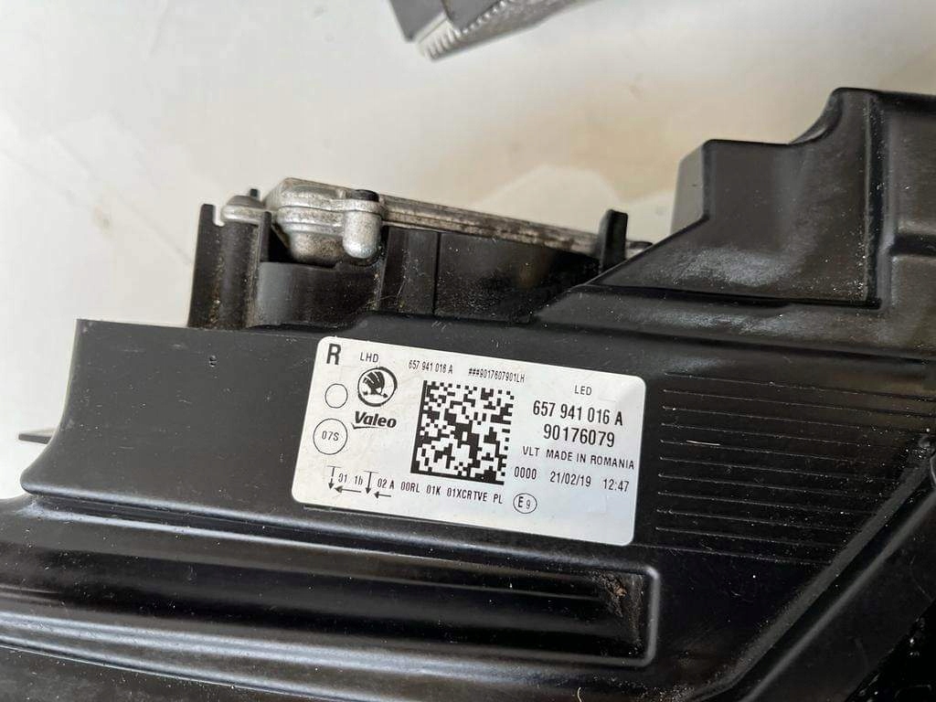 фото №11, Skoda scala 657 лампы перед full led 657941016 a