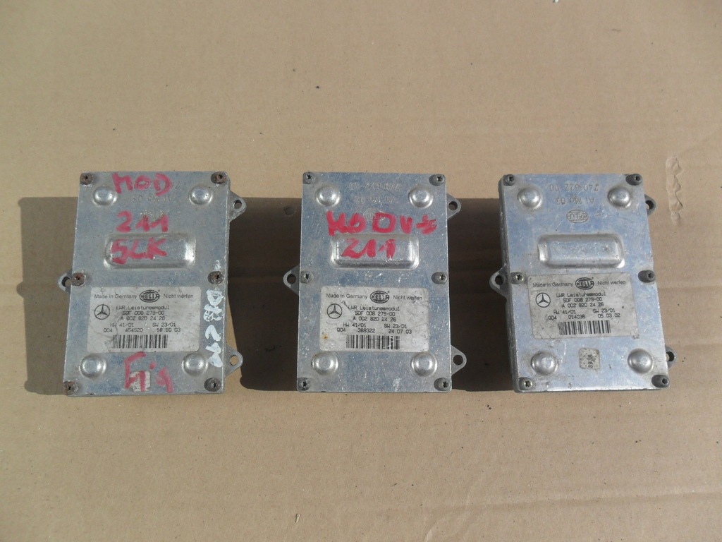 фото №11, Преобразователь ксенон mercedes w211 w219 a0028202426