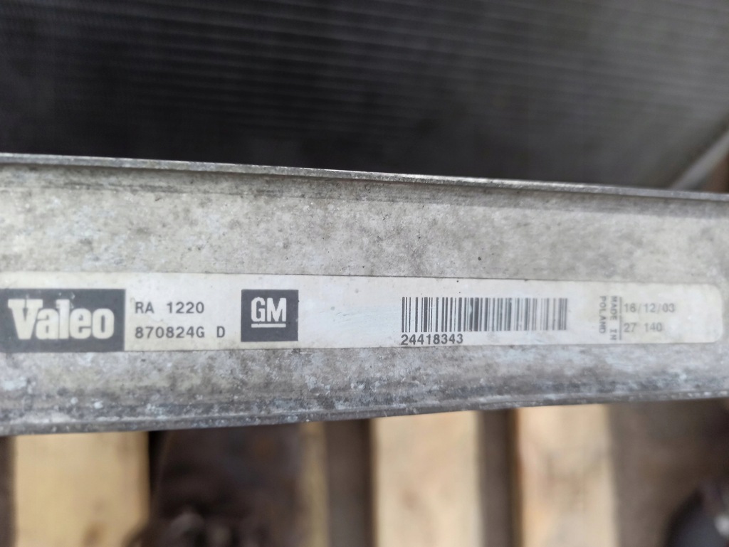 фото №8, Радіатор wody opel vectra c 1.6 1.8