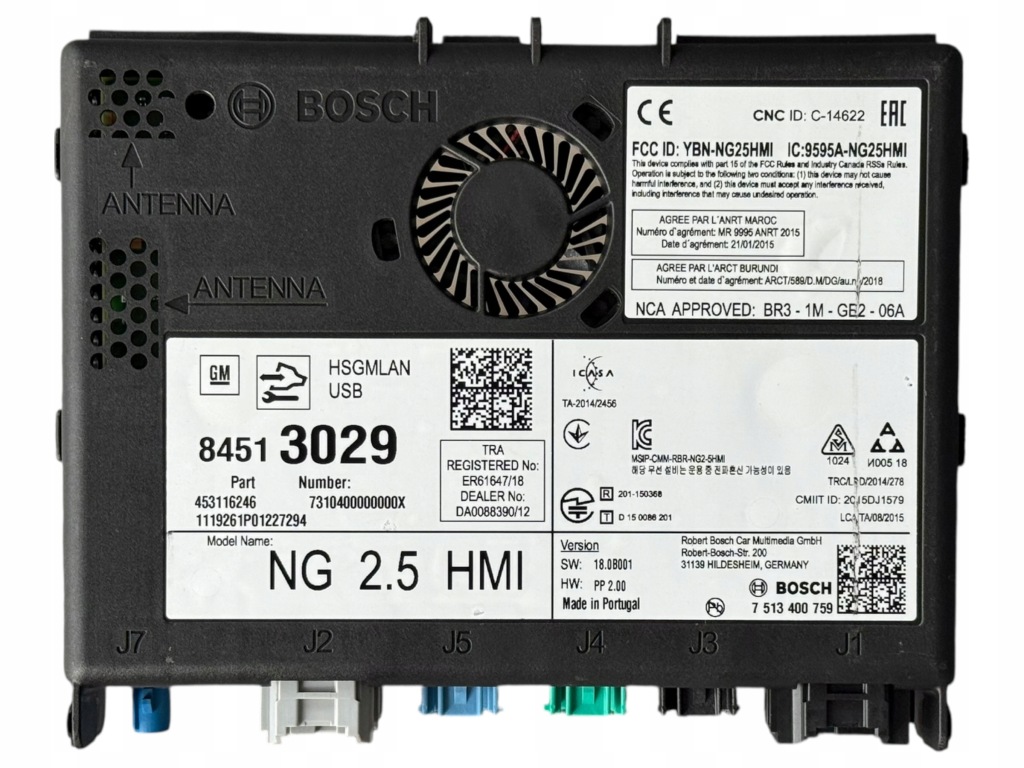 Купити Модуль блок керування радіо навігації opel astra k 2019r 84513029 легальний