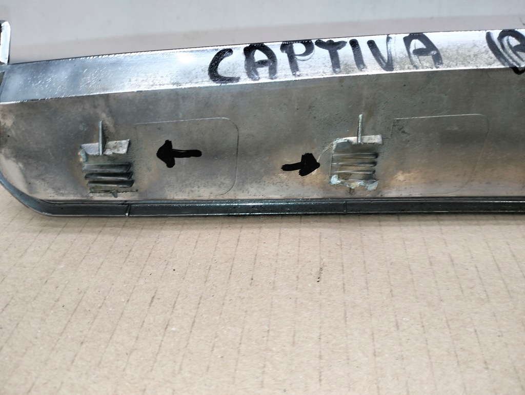 фото №8, Решётка радиатора хром капот chevrolet captiva i 2006-2010