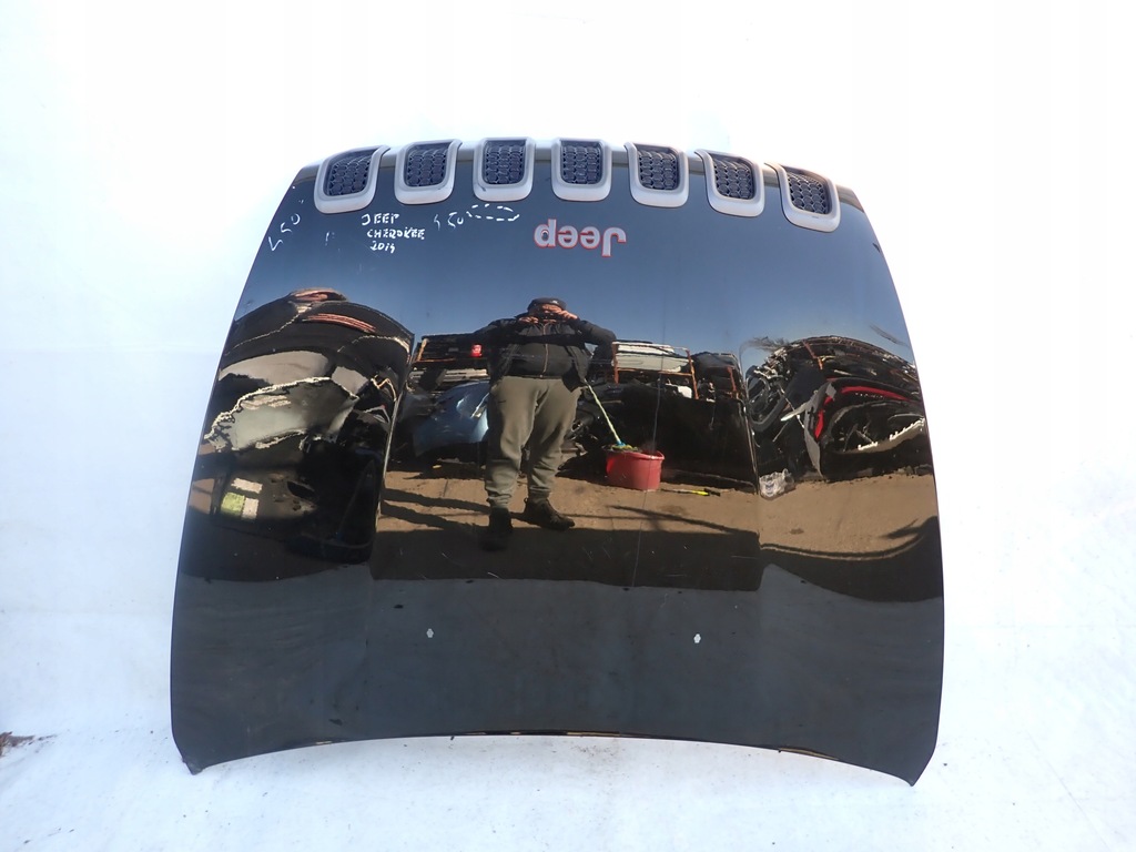 фото №9, Jeep cherokee kl 14-19 капот крышка двигателя