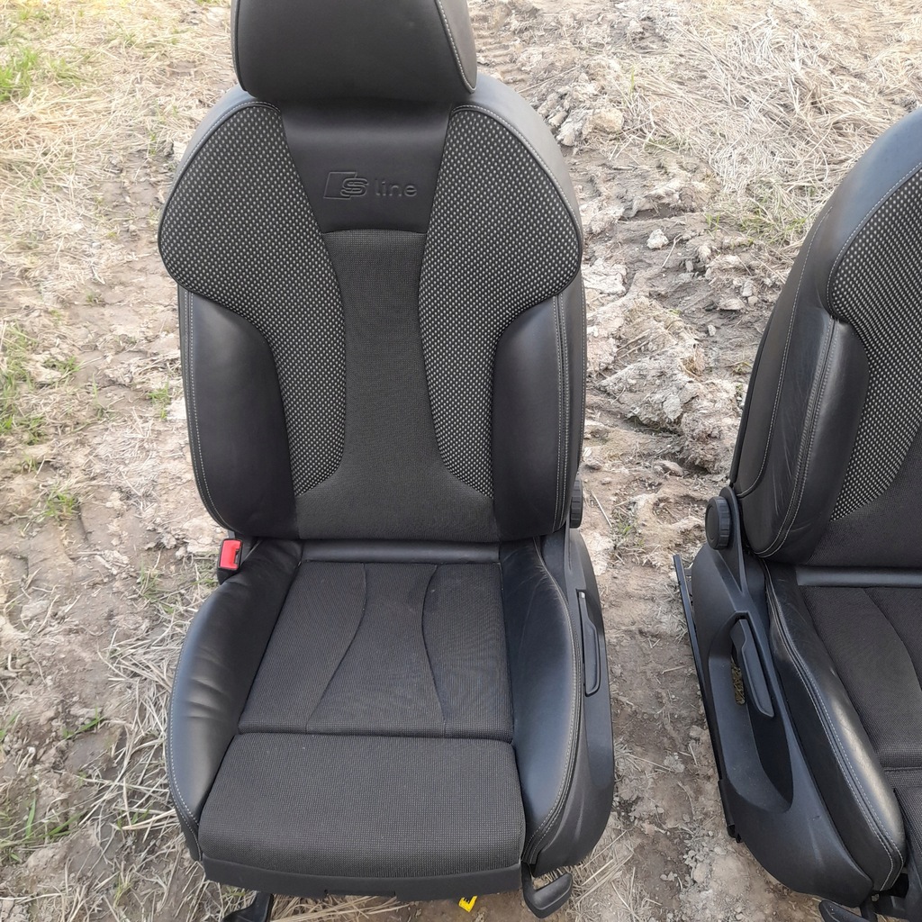 фото №10, Audi a3 8v s-line сидіння сидіння напівшкіра