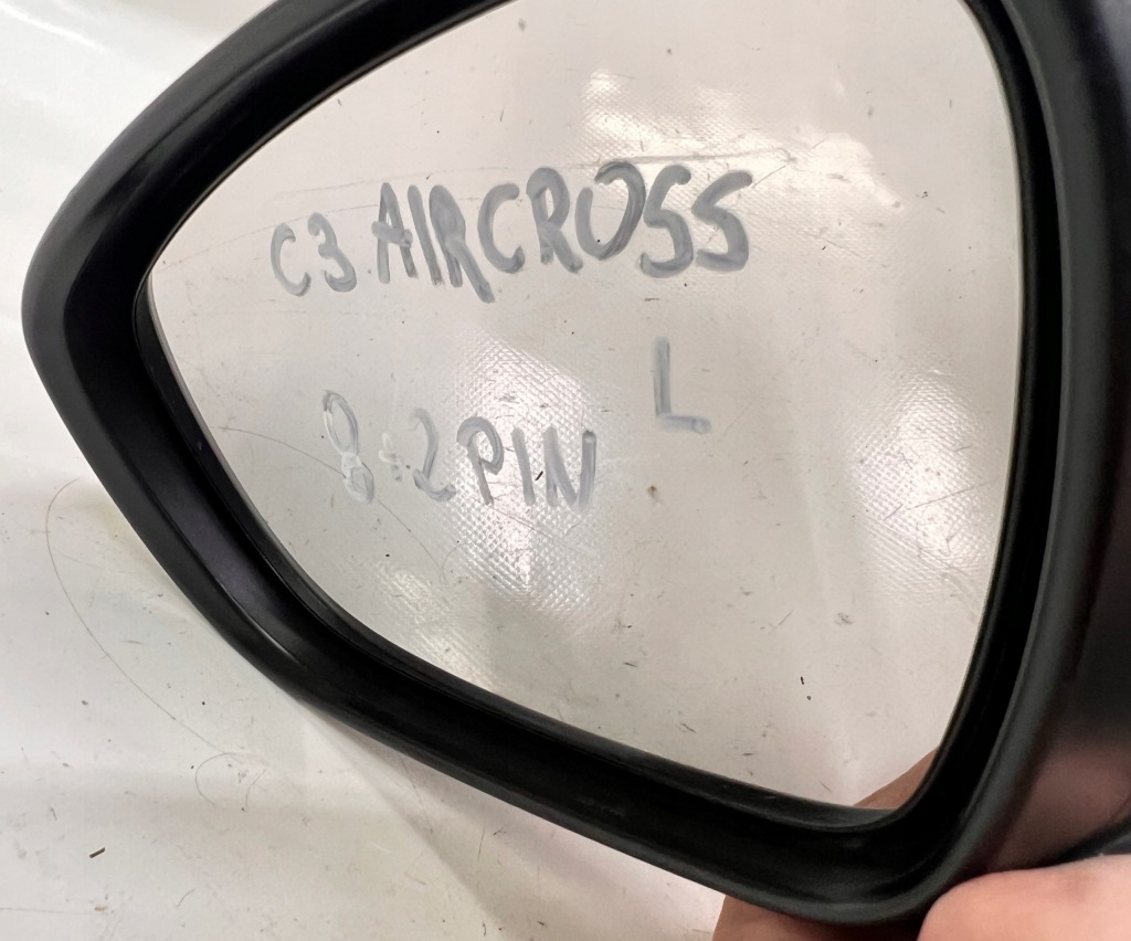 фото №4, Citroen c3 aircross зеркало левая 8+2 pin