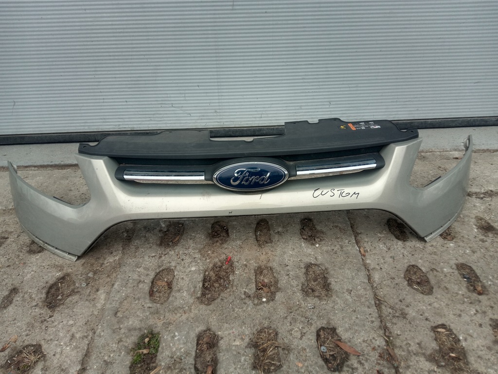 фото №1, Ford transit custom бампер перед góra решітка радіатора